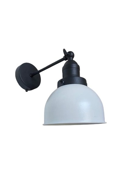 Rsylight Retro Metal Dekoratif Akrobatik Rustik Siyah Beyaz Mafsallı Duvar Aplik