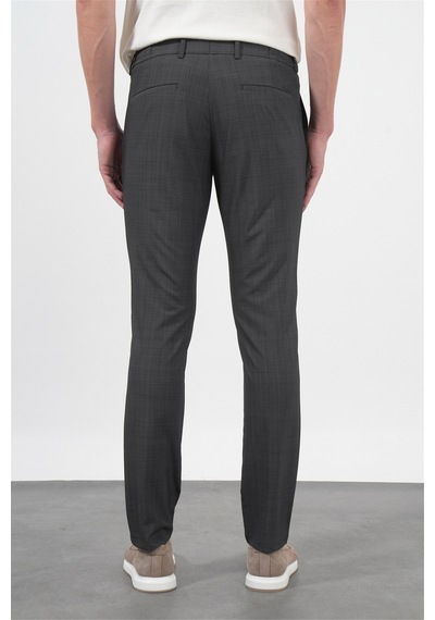 İmza Füme Yan Cep Slim Fit Esnek Jogger Pantolon 1003260179 Antrasit