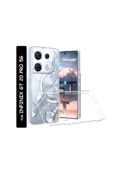 Infinix Gt 20 Pro Uyumlu Kamera Korumalı Silikon Arka Kılıf Renksiz