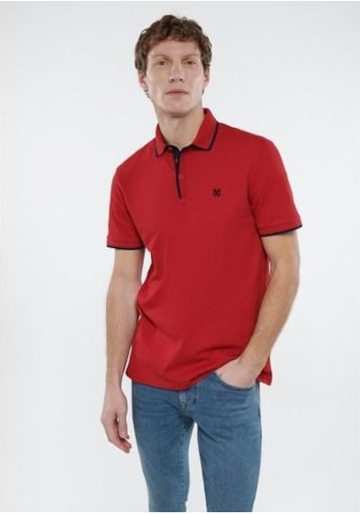 Polo Tişört Kırmızı 001 Kırmızı