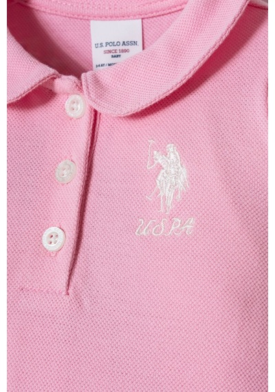 U.s. Polo Assn. Kız Bebek Pembe Tulum 5274-50144 Pembe