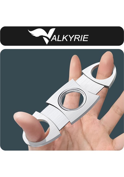 Valkyrie 3'lü Puro Makası Seti Çift Bıçak, V-kesici Ve Punch Kesici