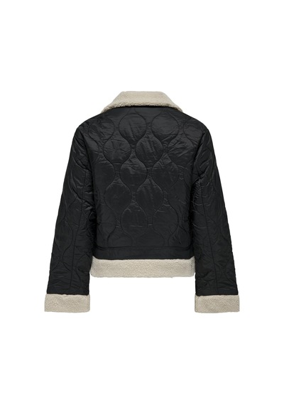 Only Onlvanıa Quılted Avıator Jacket Otw Siyah 15325969 Siyah