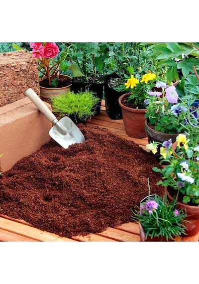 Cocopeat Sıkıştırılmış Hindistan Cevizi Torfu 65 Lt Kokopit