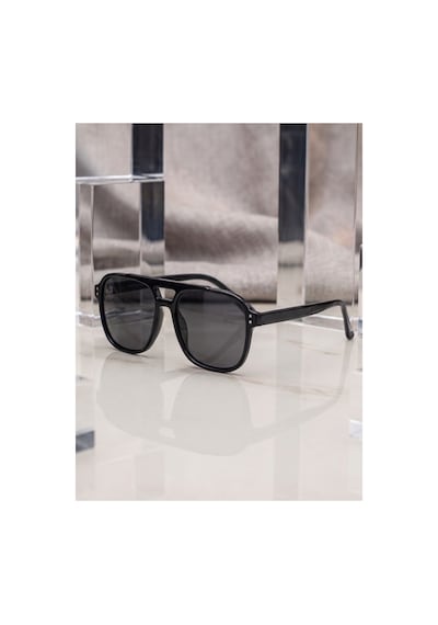 Pilot Model Güneş Gözlük Unisex Model Şık Kesim Çerçeve Old Money Zamansız Tasarım Siyah 33855133