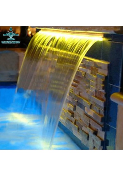 Watershut 150 CM Duvar Su Perdesi Bahçe Duvar Şelalesi