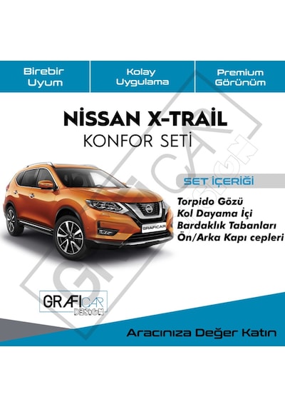 Nissan X-Trail Konfor Seti -Araç Içi Ses  Kumaş Kaplama