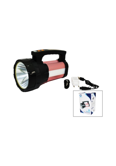 2in1 15w Cob Led - 28led Şarjlı El Feneri - Projektör1000mt- Powerbank - Su Geçirmez