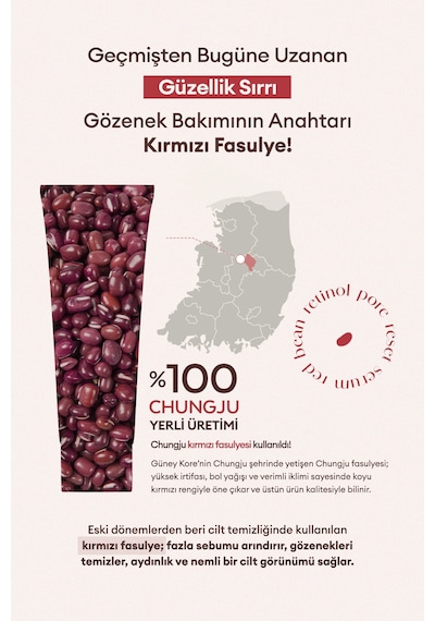 Missha Retinol Ve Kırmızı Fasulye Özlü Gözenek Arındırıcı Yıkama Köpüğü 120 ML