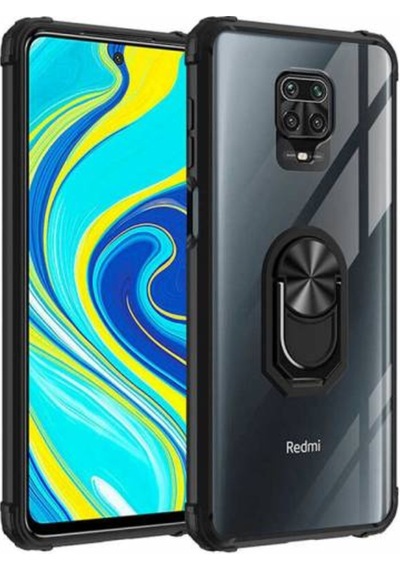 Xiaomi Redmi Note 9S Kılıf Mola Kenar Ve Yüzük Kısımları Renkli