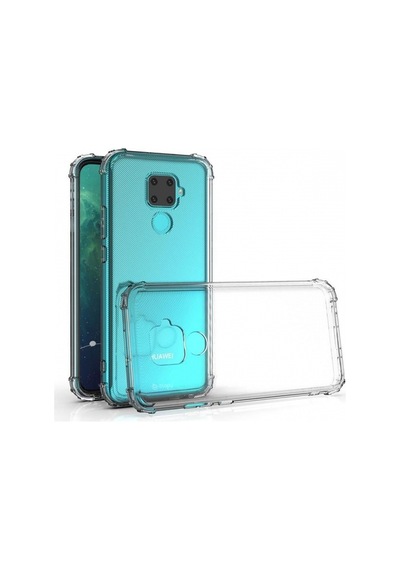 Blogy Mate 30 Lite İle Uyumlu Crystal Fit Kılıf Crystal Clear