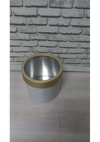 30 30 Darbuka Saksı Şık Tasarım Gold Kemerli