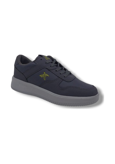 Zerhan Lutton 4027 Unisex Füme Bağcıklı Günlük Kullanım Spor Ayakkabı Füme