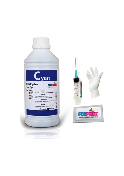 Epson L382- L386- L486 Uyumlu Mürekkep 4 Renk 4X1000 ML