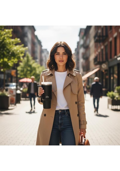 Any Morning Vaha 1200 Ml Üç Kademe Çevirmeli Kapaklı Çift Katman Çelik Termos Mug Siyah Sı2440217 Siyah