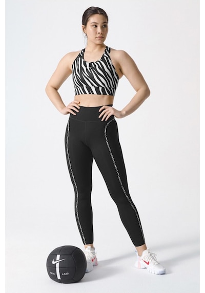 Nike One Luxe Icon Clash Women's Tights Cz9210-010 Çok Renkli