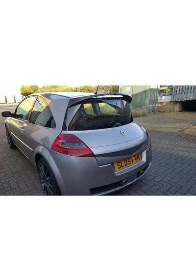 Renault Megane 2 Hb Uyumlu Yedek Parça R20 Spoiler Boyasız Fiber