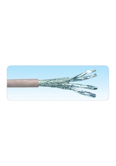 Cat7 S/ftp Ls0h Kablo 500m Gri Tek Renk