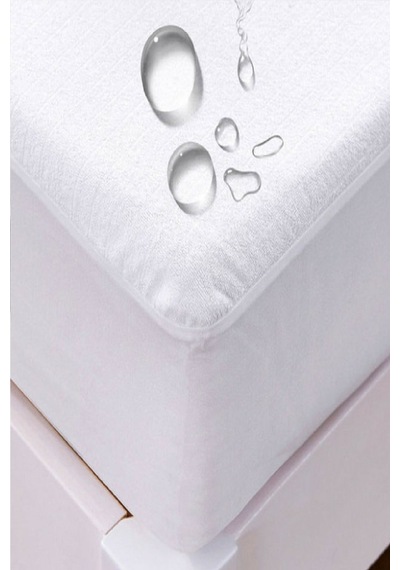 Mycey Fitted Alez 70x120 Cm Sıvı Geçirmez Bebek Çocuk Micro Kumaş Beyaz