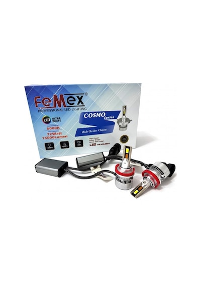 Femex Volkswagen Passat B8 2014-2019 Sis Far Led Cosmo Mini H8