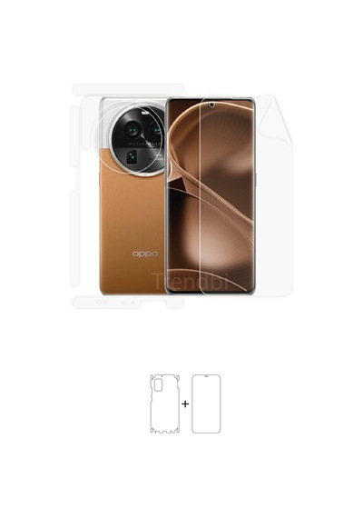 Oppo Find X6 Pro Full Body Koruyucu 360 Derece Kaplama Poliüretan
