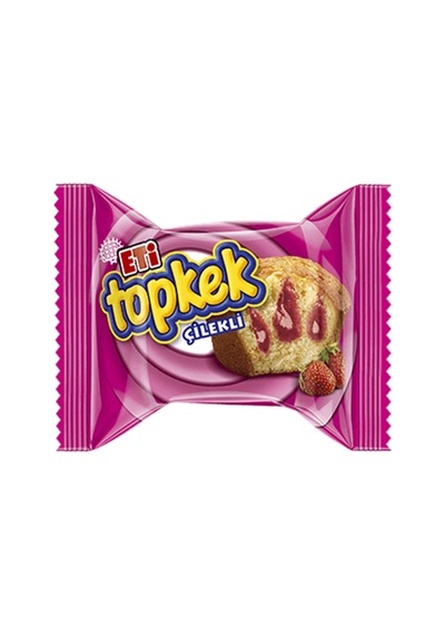 Eti Topkek Çilekli 40 G 24'lü 3'li Avantaj Paketi Mıchu