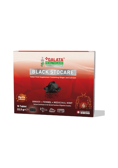Galata Healthcare Black Stocare 15 Tablet