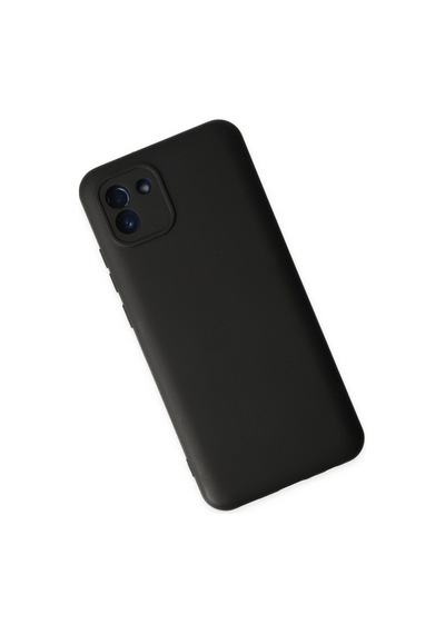Samsung Galaxy A03 Uyumlu Kılıf Nano İçi Kadife Silikon - Siyah