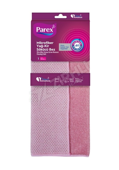 Parex Mikrofiber Yağ-kir Sökücü Bez Tekli Çok Renkli