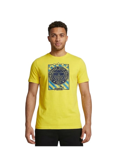 Fenerium Puma Fenerbahçe Logo Sarı Tshırt Sarı