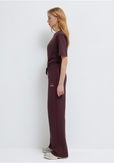 Mavi - California Baskılı Bordo Eşofman Altı 1011201-70223 Bordo