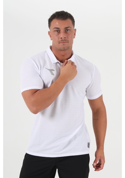 Diadora Alto Kamp Polo T-Shirt Beyaz