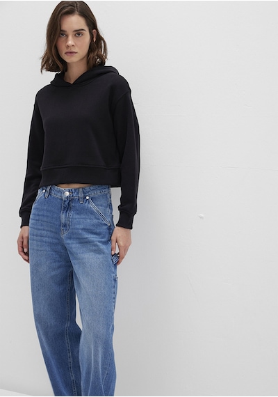 Mavi - Kapüşonlu Siyah Sweatshirt 1s10386-900 Siyah