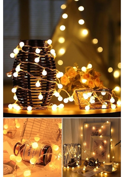 Trendpoint 20 Ledli 3 Metre Şerit Led Sembollü Kablolu Süsleme De