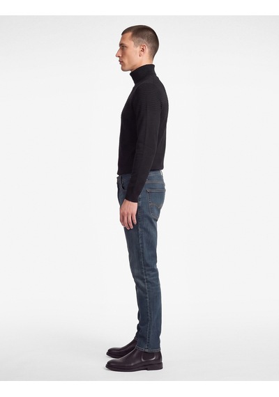 Koton Pamuklu Cepli Normal Bel Slim Fit Jean Pantolon - Brad Jean Petrol 7wam40436nd