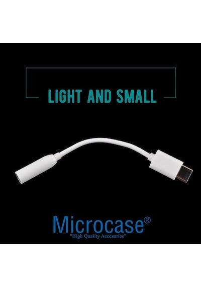 Huawei Mate 20 Pro Type-C Kulaklık Dönüştürücü 3.5 Mm Adaptör