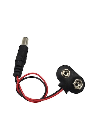 9v Pil Buton Kablosu