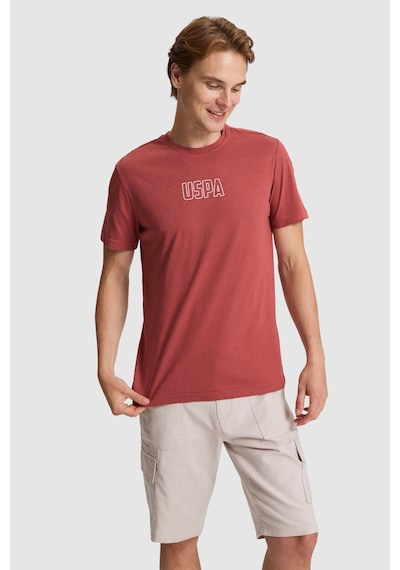 U.S. Polo Assn. U.s. Polo Assn. Erkek Vişne Tişört 50327159-vr223