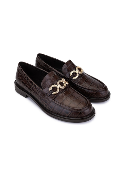 Tamer Tanca Kadın Hakiki Deri Kahverengi Kroko Loafer Ayakkabı 294 10832 Bn Ayk Sk25-26 Kahve Kroko Kahve Tamer Tanca Kadın Hakiki Deri Kahverengi Kroko Loafer Ayakkabı 294 10832 Bn Ayk Sk25-26 Kahve Kroko Kahve