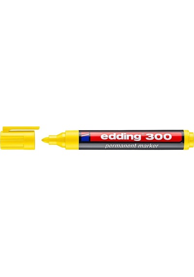 Edding 300 Sarı Permanent Marker Kalem Sarı