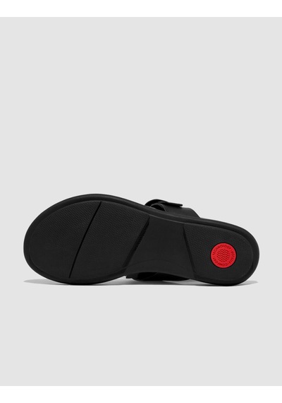 Fitflop Gracıe Ft9 Siyah Tokalı Kadın Parmak Arası Terlik Siyah