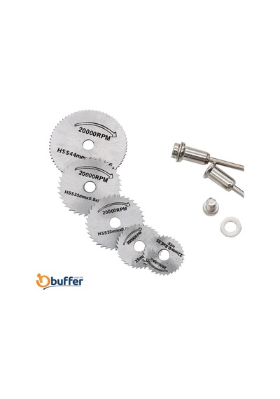 Dremel Matkap Testere Diski 6 Parça Set İnce Kesim Mini Testere