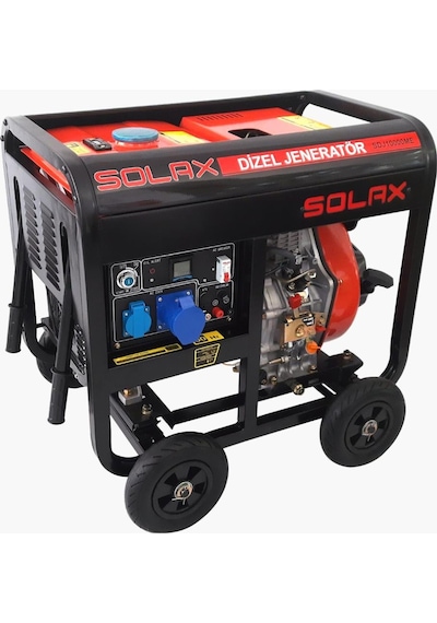 Solax SDJ 10000 ME Dizel Monofaze Marşlı Jeneratör