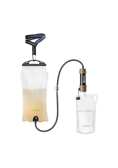 Miniwell L630G Çantalı Portatif Su Arıtma Sistemi Şeffaf