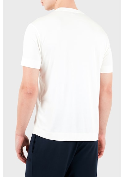Emporio Armani Regular Fit Bisiklet Yaka T-shirt Erkek T Shirt Em007357 Af13721 U0003 Beyaz