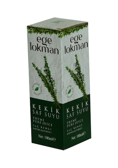 Ege Lokman Doğal Kekik Saf Suyu Saç Rengi Koyulaştırıcı Saç Bakımı 100 ML