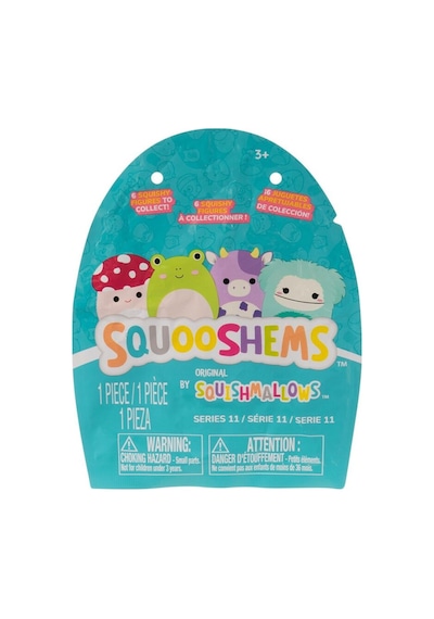 Squishmallows Squooshems 2 Adet - 6.5 Cm Vıp Sürpriz Yumuşacık Koleksiyon Oyuncağı Seri 11 Çok Renkli