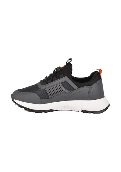 Nans 6006 G Füme Fileli Kilit Bağcıklı Unisex Spor Ayakkabı Füme