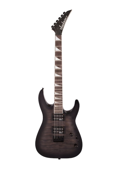 Jackson Js Dinky Arch Top Js32q Dka Ht Amaranth Klavye Transparent Black Burst Elektro Gitar