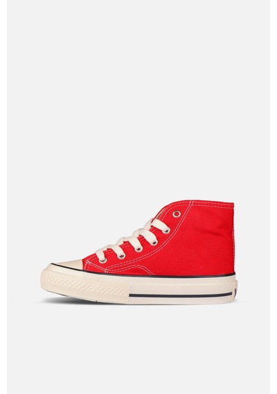 Vicco Star Basic Unisex Genç Kırmızı Sneaker Kırmızı
